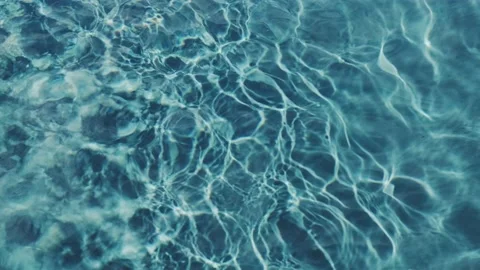 Glare in the pool water. Texture, background. Stock Footage 137777352