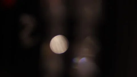 Glare. Smooth top-to-bottom span on smeared highlights. The play of light Stock Footage 315179676