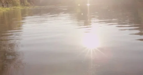 The glare of the sun on the water Vidéo 75310426