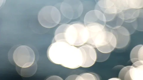 Glare on the water Stock Footage 78088393
