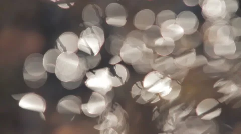 Glare from water. sun reflection Stock Footage 48296685