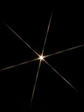 Glaring light star Stock Illustration