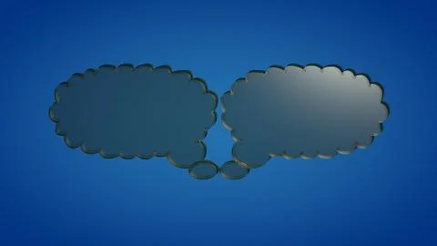 Glas clouds Stock Illustration