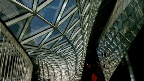 Glas construction building architecture Stock Photos