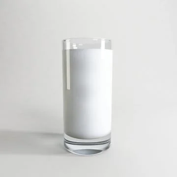 Glas Milch 库存照片