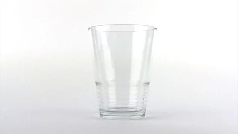 Glas of Milk Stock Footage 98679782