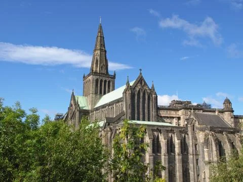 Glasgow cathedral Stock Photos