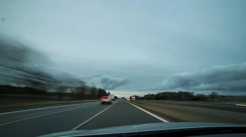 Glasgow Driving at Night Stock Footage 62901843