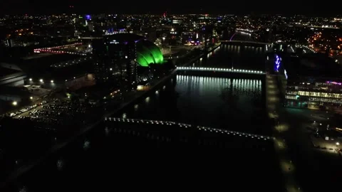 Glasgow nights Stock Footage 171780955