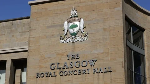 Glasgow Royal Concert Hall Video stock 98974341