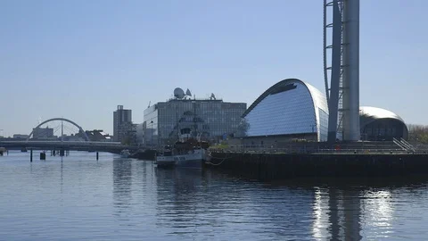 GLASGOW SCIENCE CENTRE Stock Footage 125266064