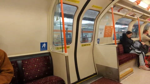 Glasgow Subway Stock Footage 293173491