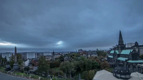Glasgow Timelapse Stock-Footage 97031702