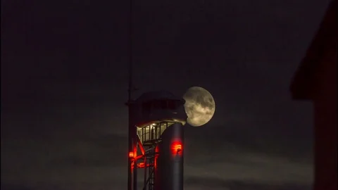 Glasgow Tower - Science Centre Stock Footage 122423902