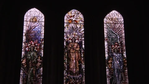 Glasgow University 5 Stock Footage 124613467