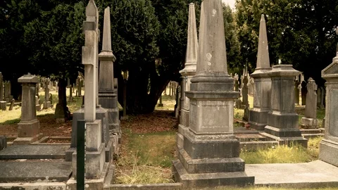 Glasnevin Graveyard Stock Footage 108634380