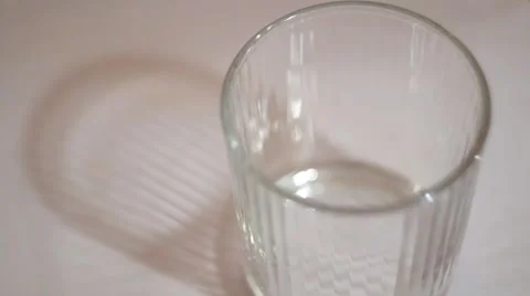 Glass Aspirin Tablet Stock Footage 50518310