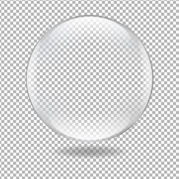 Glass Ball Stock Illustration