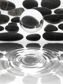 Glass ball Stock Photos