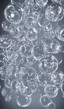 Glass balloons Stock Photos