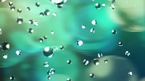Glass balls flies Stock Footage 66858708