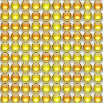 Glass balls generated texture Stock Illustration