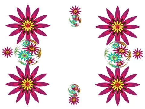 Glass balls Stock Illustration