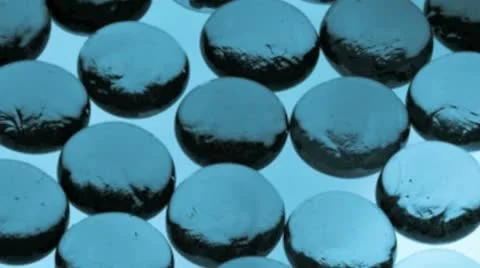 Glass beads Stock Footage 21300560