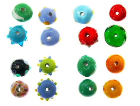 Glass beads Stock Photos