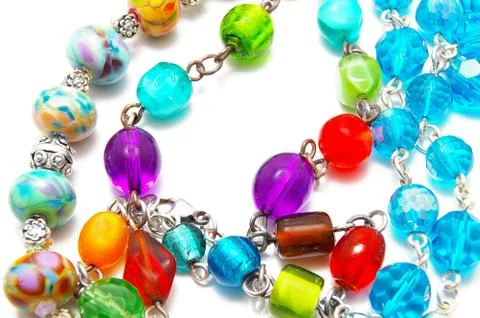 Glass beads Stock Photos