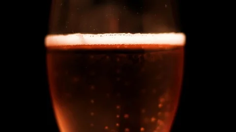 Glass of beer closeup Stock Footage 93620239