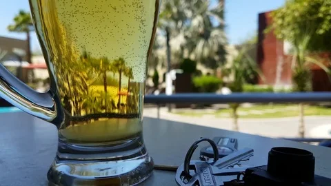 Glass of beer Stock Footage 82590112