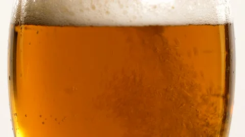 A glass of beer Stock Footage 133220542