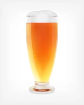 Glass of beer Stock Illustration