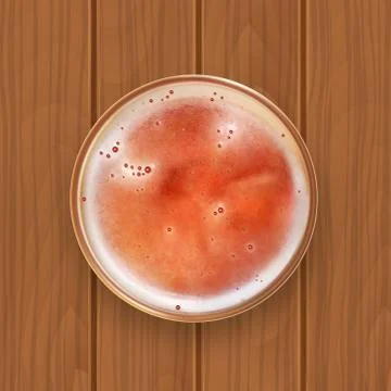 Glass of beer Stock Illustration