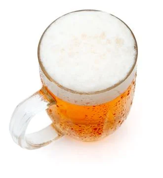 Glass of beer Stock Photos