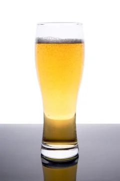 Glass with beer Stock Photos