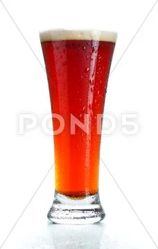 Glass of beer Stock Photos