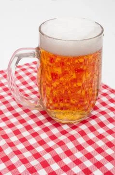 Glass of beer Stock Photos