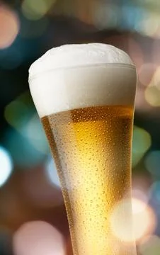 Glass of beer Stock Photos