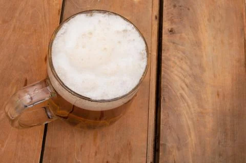 Glass of beer Stock Photos