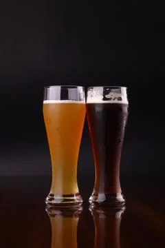 Glass of beer Stock Photos