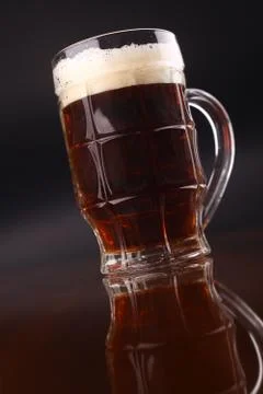 Glass of beer Stock Photos