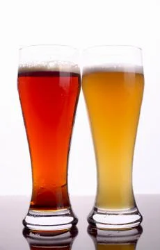 Glass of beer Stock Photos