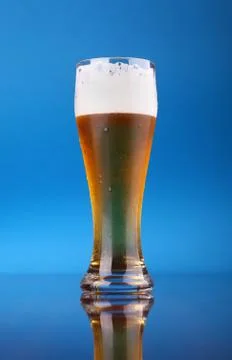 Glass of beer Stock Photos