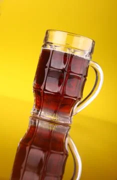 Glass of beer Stock Photos
