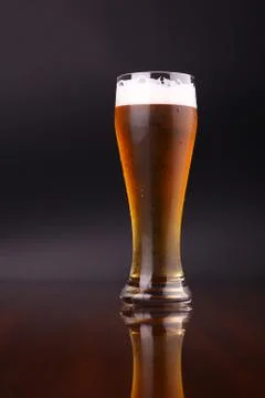 Glass of beer Stock Photos