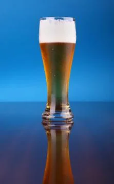 Glass of beer Stock Photos
