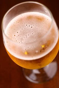 Glass of beer Foto stock