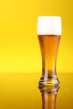 Glass of beer Stock Photos